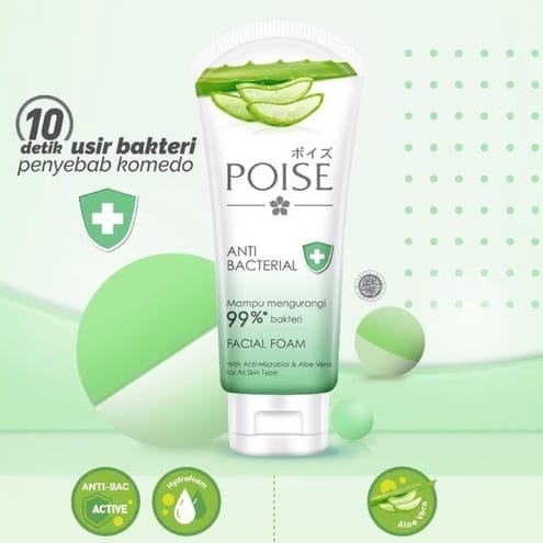 Poise Facial Foam Whitening