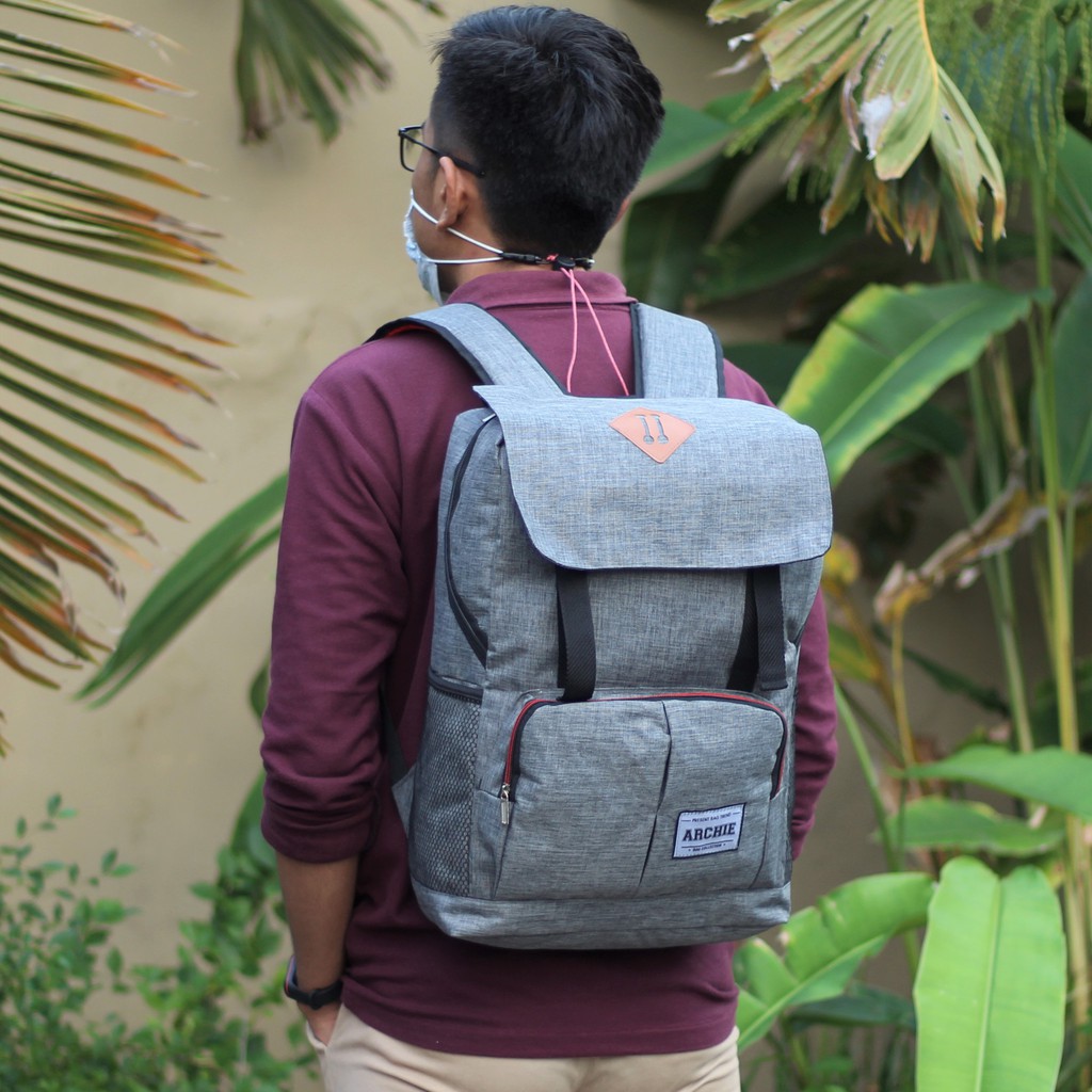 TAS RANSEL SEKOLAH DISTRO ARCHIE BACKPACK PRIA TERMURAH TERBARU KEREN SD SMP SMA KULIAH LAPTOP BAGUS