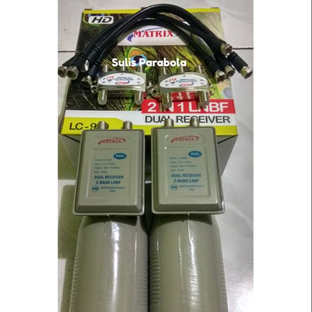 Lnb dual c band matrix