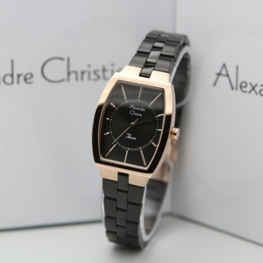 Alexandre Christie Ac 2895 Jam Tangan Stainless Steel Wanita Original