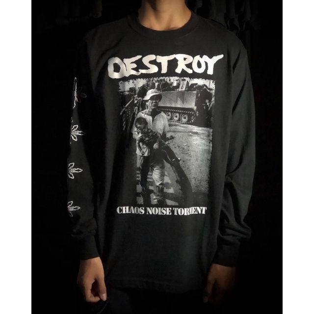 KAOS LENGAN PANJANG BAND PUNK