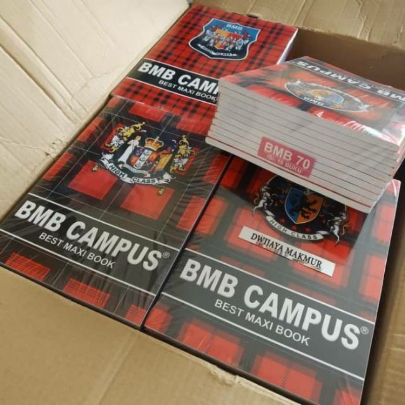 

Buku tulis boxy BMC 70 lembar