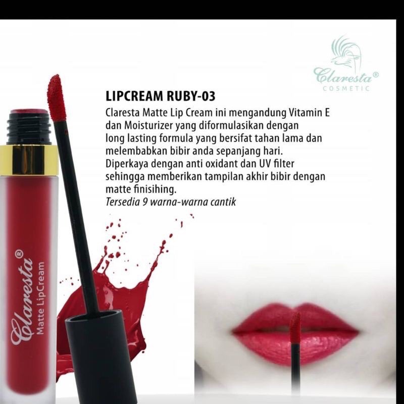 CLARESTA Lipcream