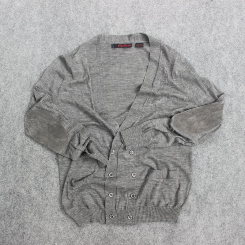Cardigan Redloop Levis Dark Grey Laris Murah