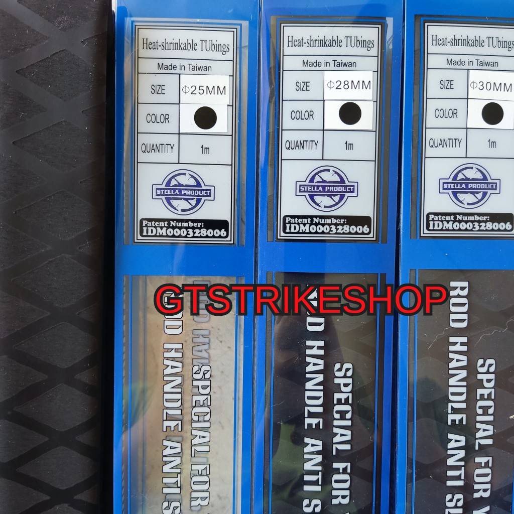 Heat Shrink Tube Stella Karet Bakar Grip Joran Grip Bakar Pelindung Gagang Joran