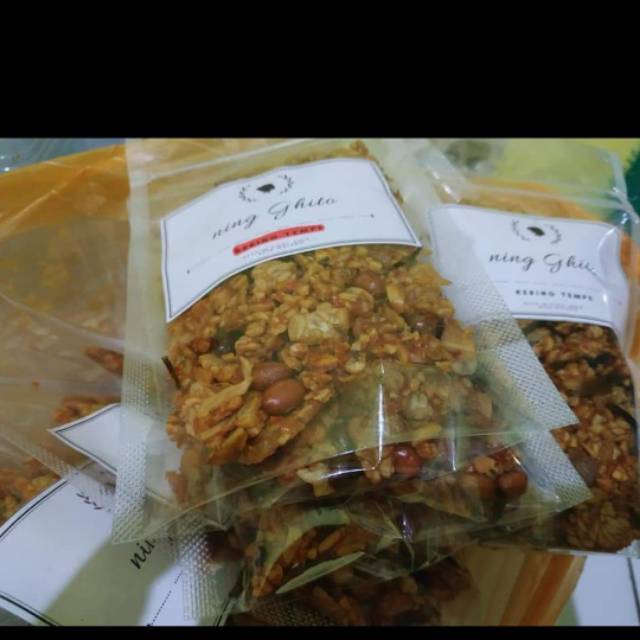 

Sambal goreng kering tempe kacang Ning GHITO