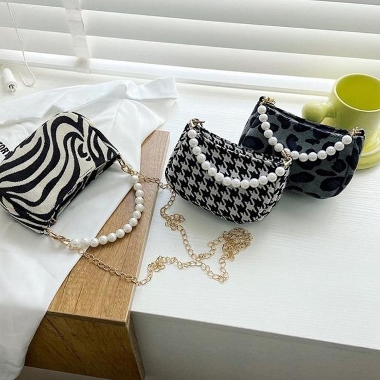 Banyak Dipakai.. CrossBody Bag Mini Printing Animal Untuk Wanita Korean Style Fashion Bag Import