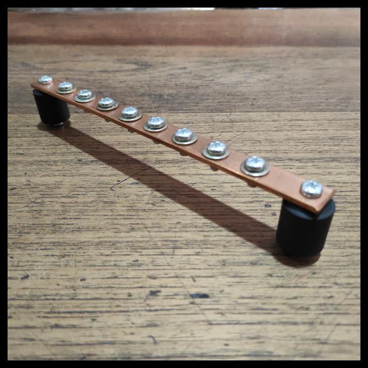 Busbar Tembaga Nol Netral Rst + Lengkap Isolator Pls231