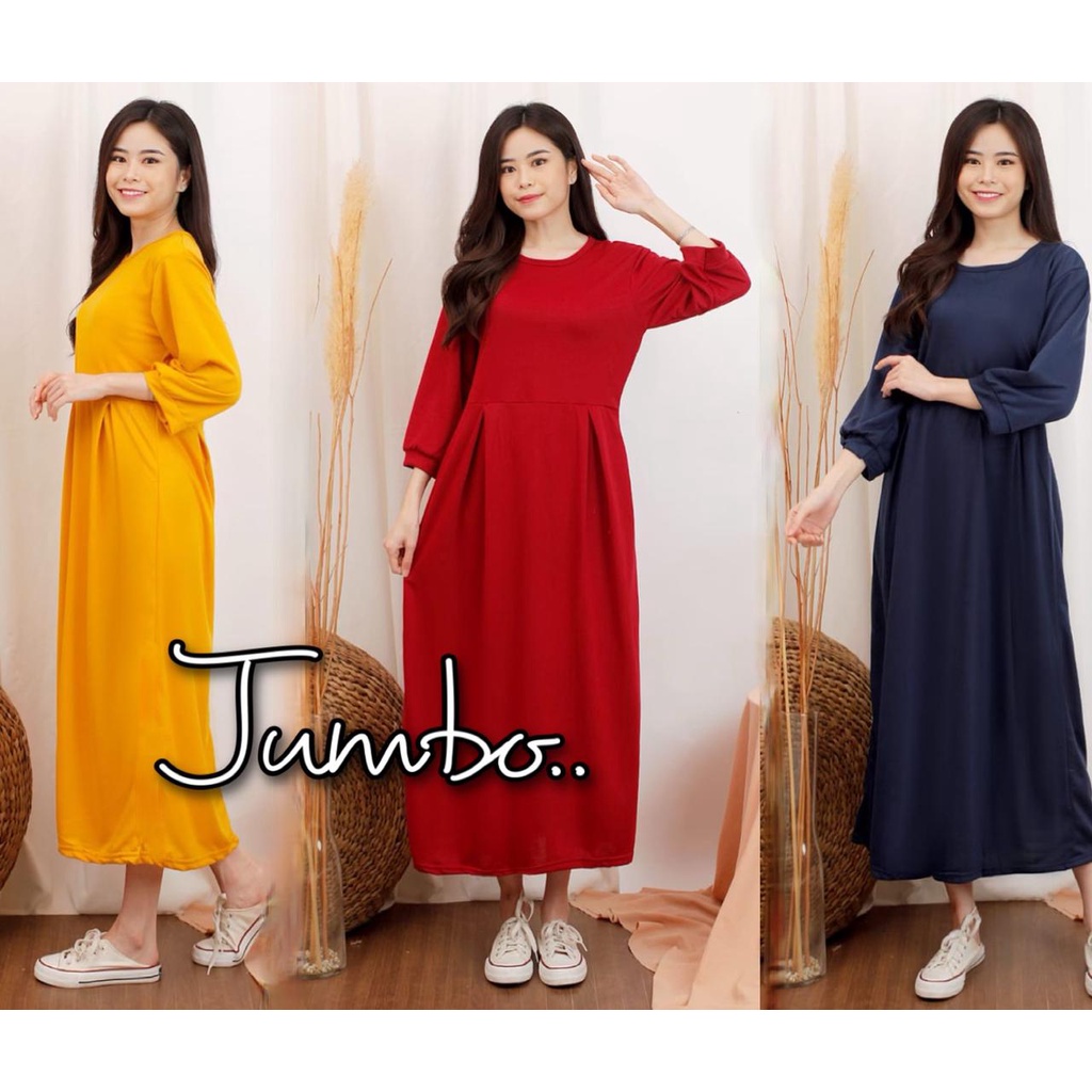 Damai fashion jakarta - baju DRESS muslim gamis wanita AGUSTINA  - konveksi murah tanah abang