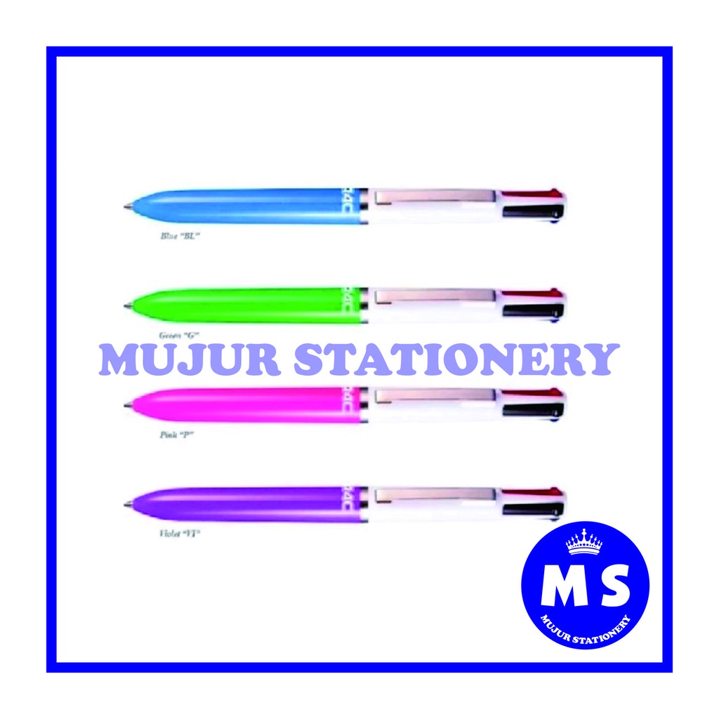 

BALLPOINT 4 WARNA ZEBRA PULPEN