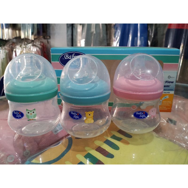 Botol Susu Babysafe 3pcs Wide Neck