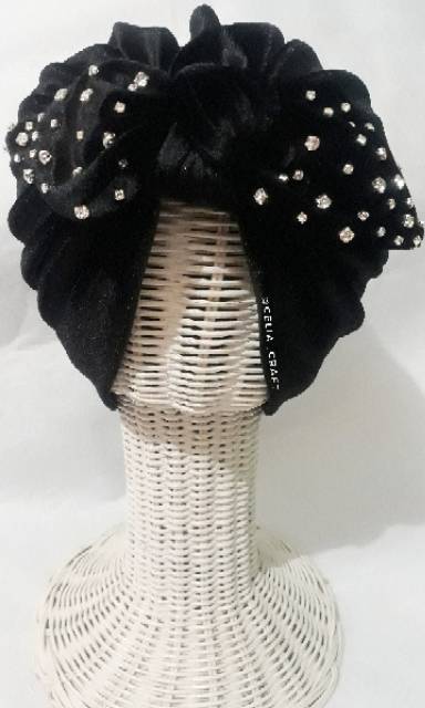 Turban Irise Diamond (Part 1) Beludru Dewasa & Anak