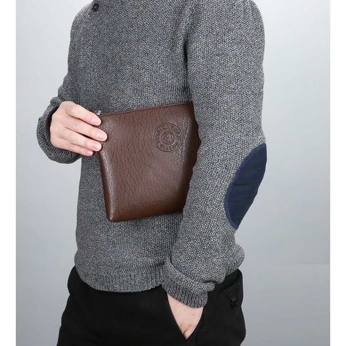 Betterbags Kode BC-008 Business Clutch PU Leather Tas Tangan Handbag Pria Wanita/Tas Dompet Panjang