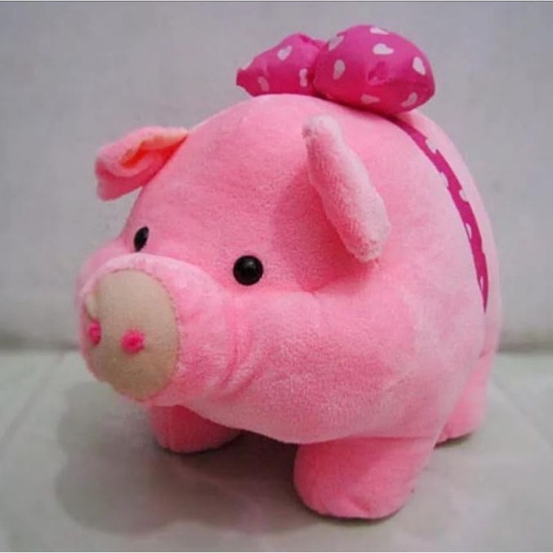 BONEKA PIGLET babi pig pink