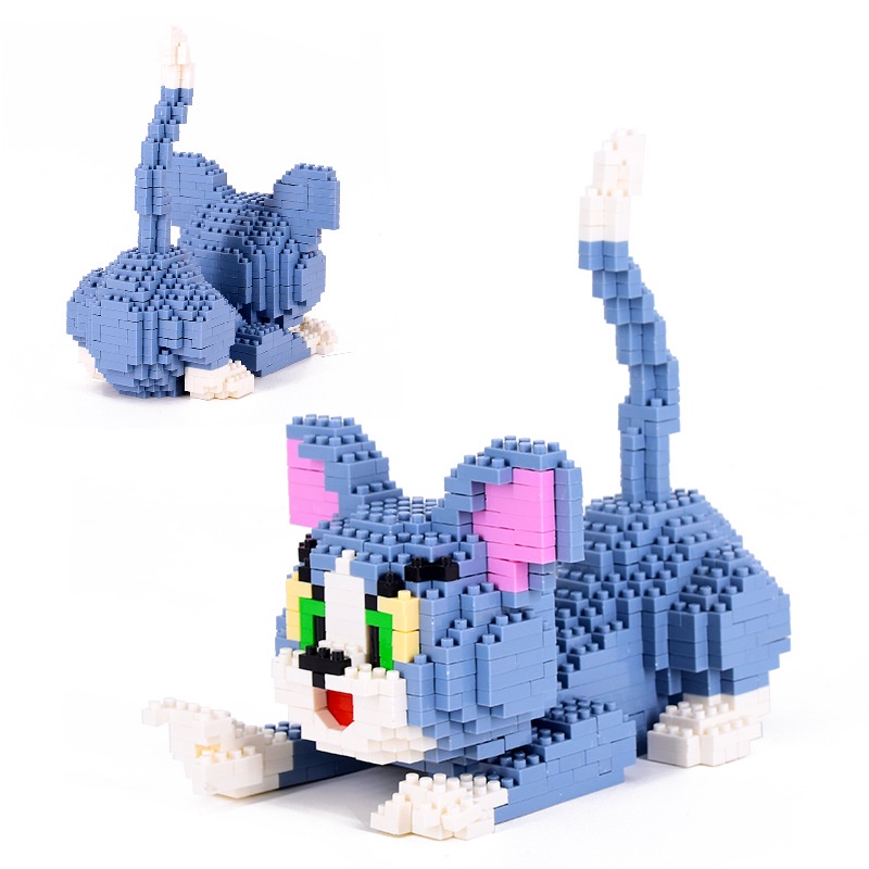 Mainan Rakitan Balok Bangunan nanoblock Model Untuk Anak