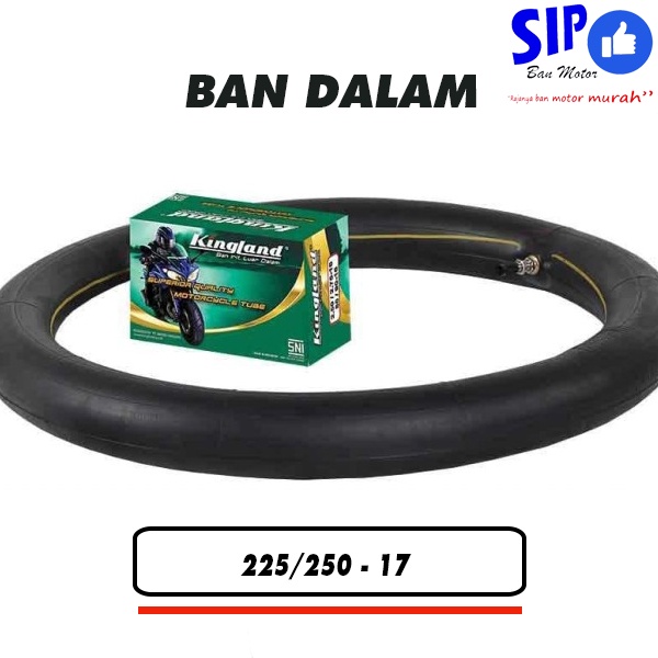 Ban dalam Kingland 250 275 17 / 80 90 17 untuk motor bebek