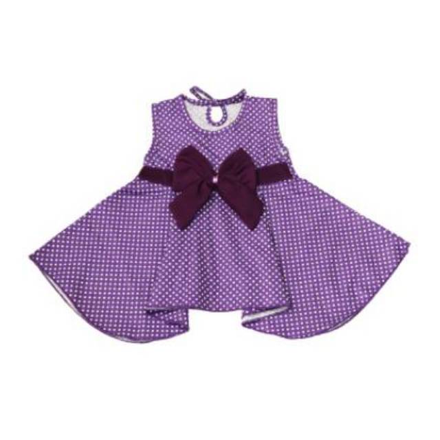Dress Polkadot Bayi/Baju Bayi Perempuan/Terusan Bayi/Gaun Bayi Polkadot