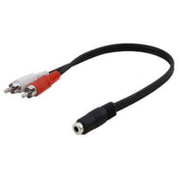 Kabel Jack Audio Aux 3.5Mm Female To Rca Male Extender Extension Cable Efgad774 Berkualitas