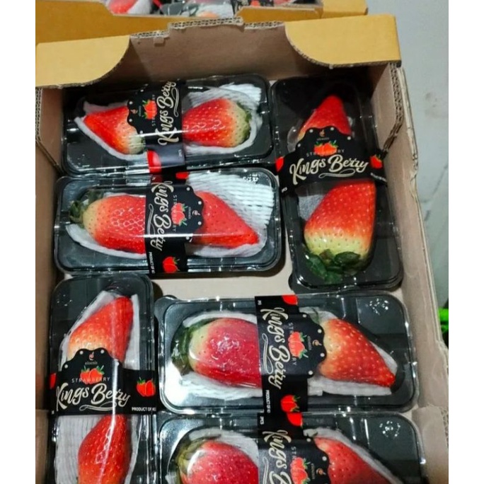 

strawberry korea kings berry jumbo | pack