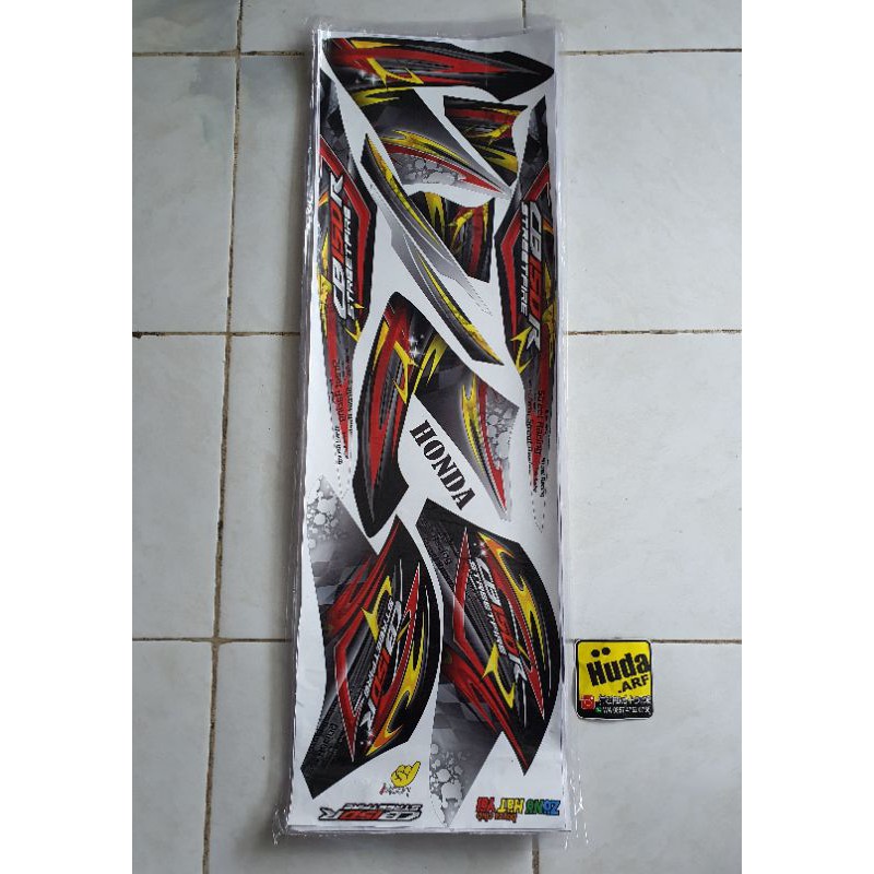 STRIPING CB150R LAMA STICKER CB 150R OLD DECAL CB150 R VARIASI CB150R LAMA CB150R OLD