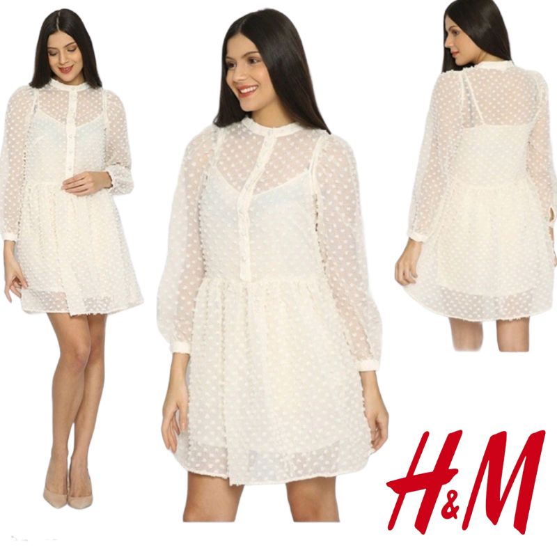 HnM Tulle Dress/Tunic Tulle Branded/Tunik Tile/Branded Dress/Tunic Plus Size/Big Size Dress/Dress Ju