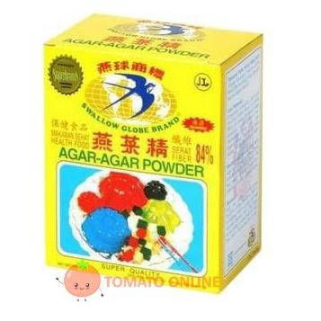 

【today】 Agar Agar Puding Swallow Globe Rasa Tawar Plain - 7 gr