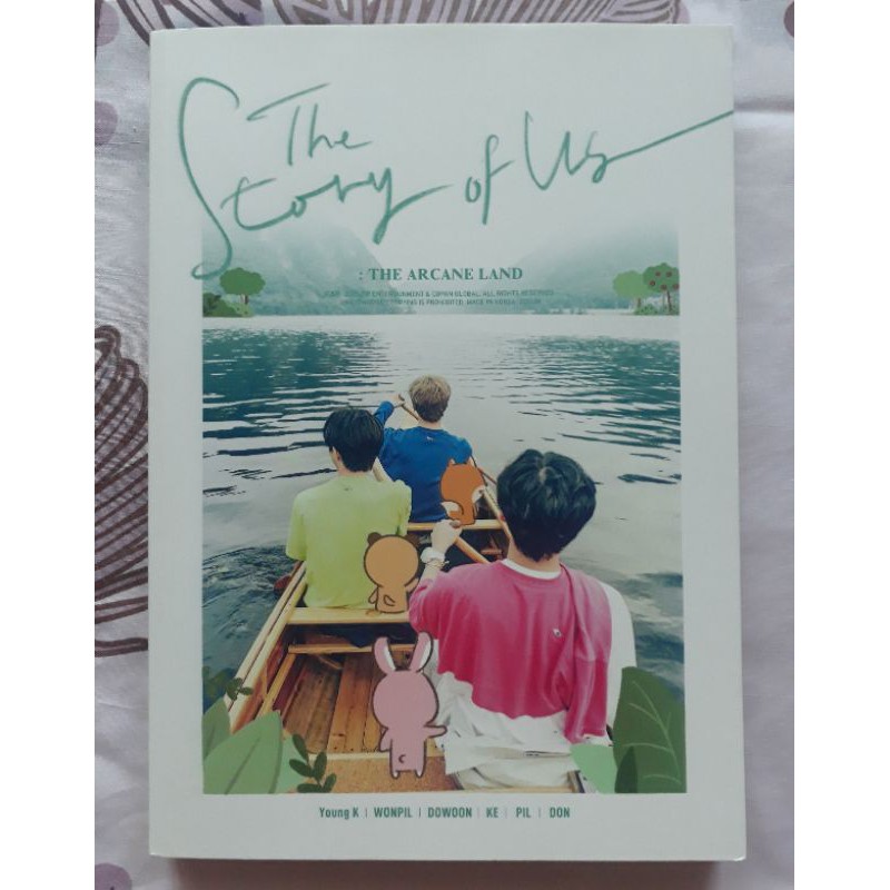 PB Photobook Day6 EOD Even of Day The Story of Us The Arcane Land YoungK Wonpil Dowoon PC MD Gluon