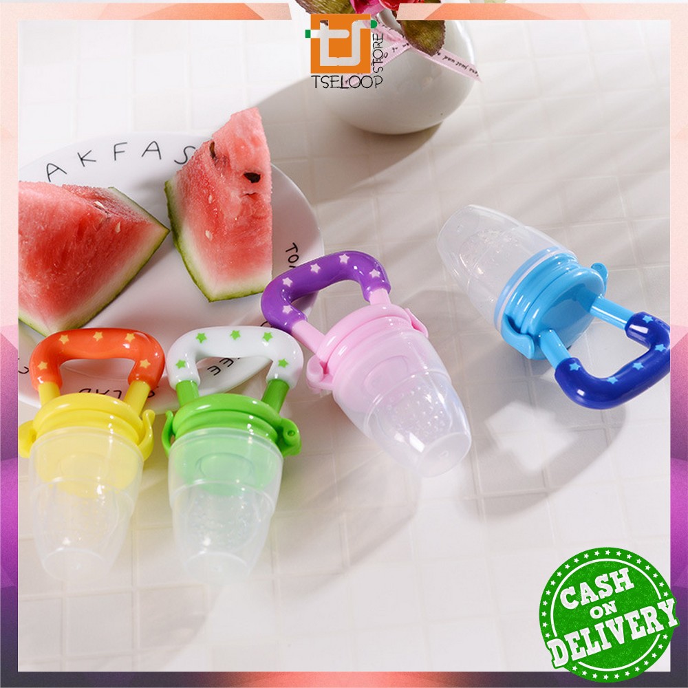 OFM-C44-45 Empeng Dot Buah Anak Bayi Baby Fruit Feeder Rattle Teether Kompeng Pacifier Gigitan Bayi-2