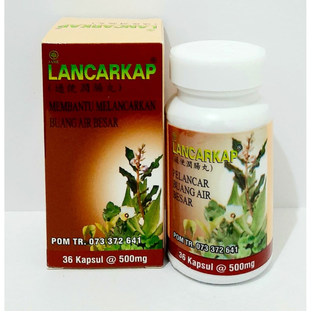 LANCARKAP obat sembelit - susah buang air besar herbal manjur