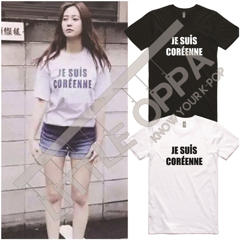 BAJU KAOS F(X) KRYSTAL JE SUIE COREENNE T-SHIRT