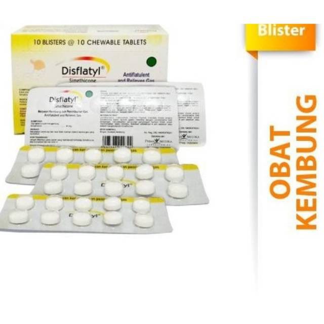 

Disflatyl 5 Blister @10Ta / Maag / Asam Lambung
