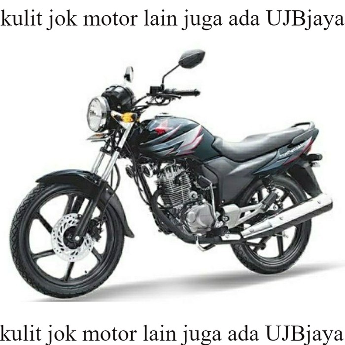 Sarung Jok Motor Megapro Primus Original / BAHAN ORI Kulit Jok Motor Megapro Primus S12