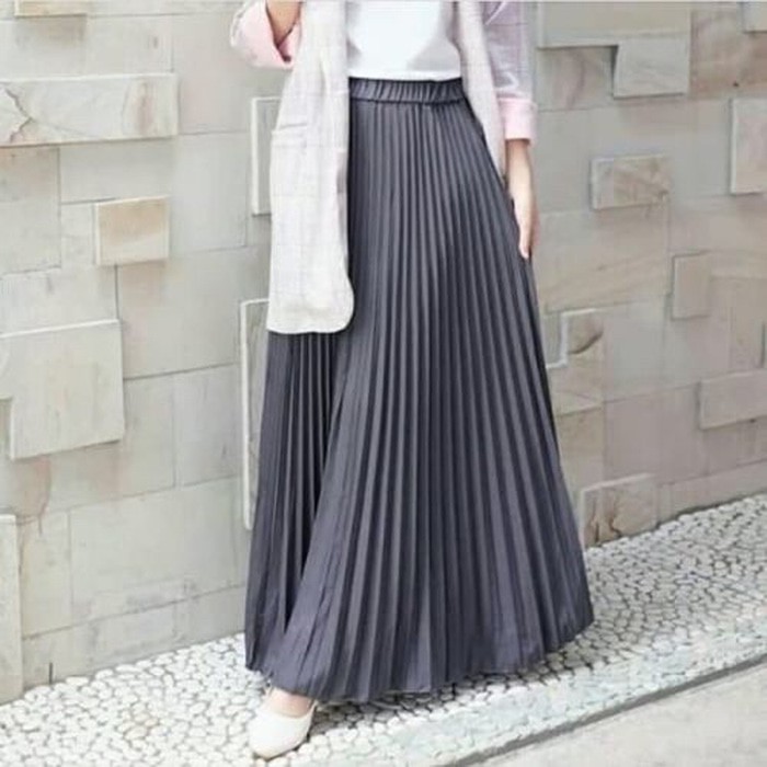 ROK PLISKET JUMBO / ROK PLISKET / PLISKET SKIRT / GIRLS SKIRT / ROK PLISKET PEREMPUAN / BAWAHAN PEREMPUAN / ROK PLISKET WANITA / PLISKET ROK PEREMPUAN / PLISKET ROK / ROK WANITA / ROK-2