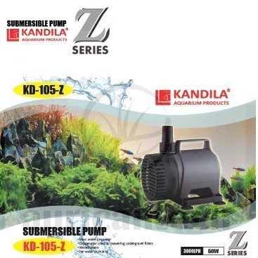 KANDILA Z SERIES KD-105Z WATERPUMP 3000 L/H KD 105Z POWER HEAD FILTER