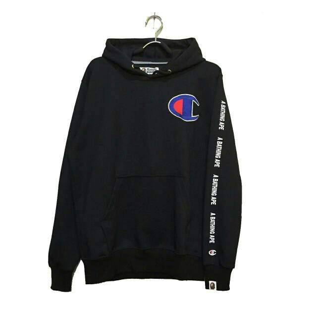 JAKET SWEATER HOODIE - CHAMPION X BAPE HIGH PREMIUM
