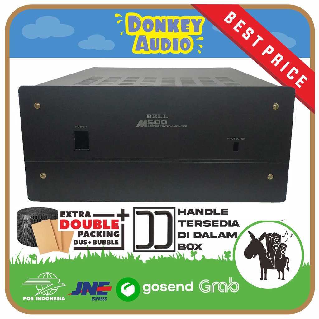 BOX POWER AMPLIFIER M500 POLOS BELL