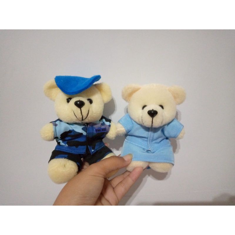 Boneka Mini TNI AU & Pia Ardhya Garini 10cm