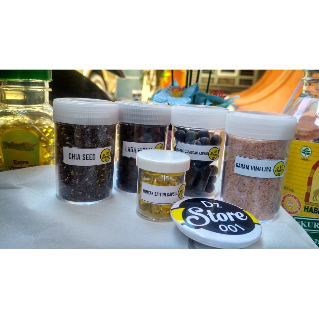 

Paket Hemat JSR Chiaseed Garam Himalaya dan Kapsul Minyak Zaitun 3 in One