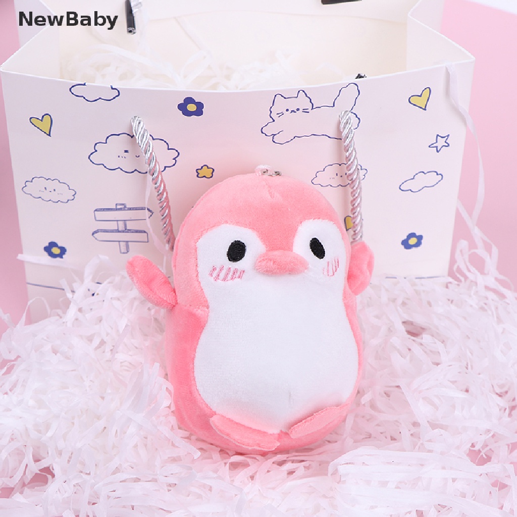 Gantungan Kunci Boneka Penguin 12CM Bahan Plush Untuk Hadiah Anak