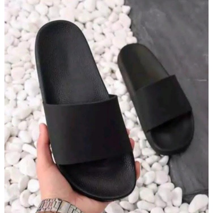 SANDAL SLIP ON PRIA POLOS BAYAR DI TEMPAT SANDAL CASUAL PROMO HARGA TERMURAH!