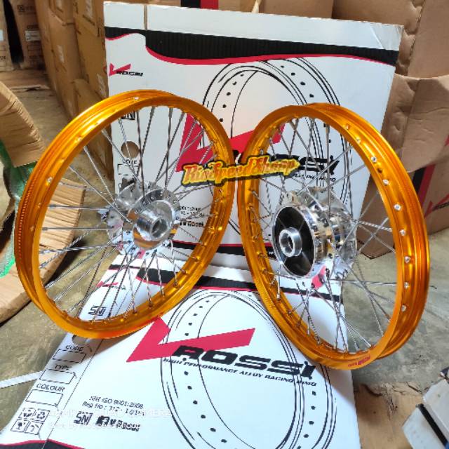 Velg Jupiter MX KING JariJari Chrome Velg Gold