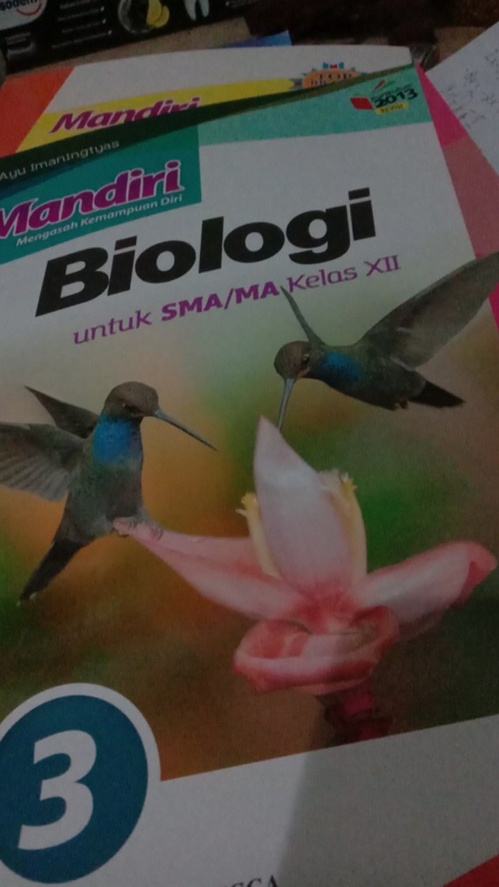 Buku Sma Mandiri Biologi Kelas 10 11 12 Erlangga Shopee Indonesia