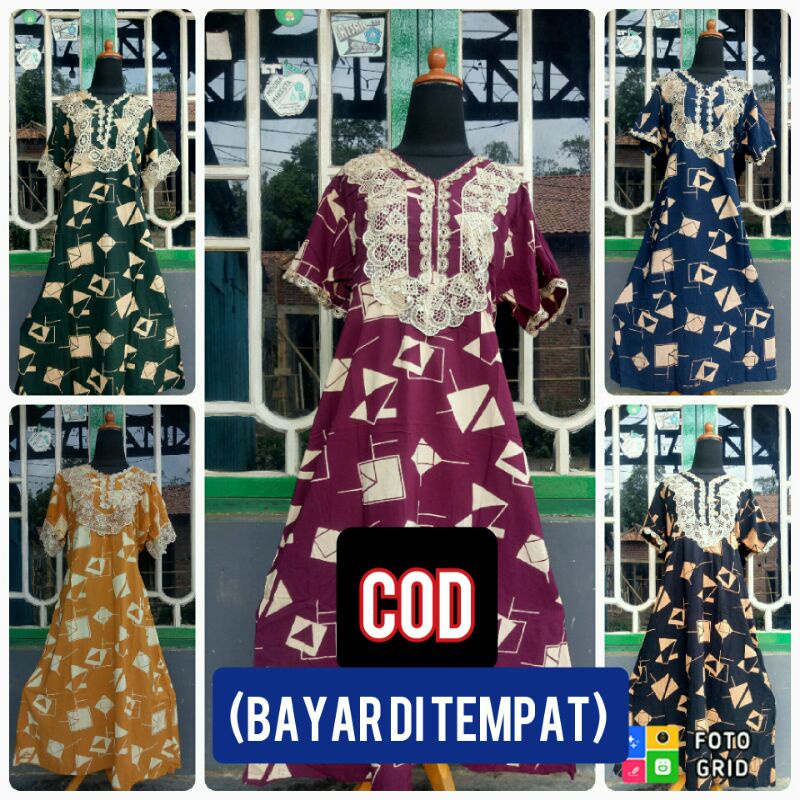 DASTER RENDA JUMBO | RESLETING DEPAN BUSUI | TALI SAMPING KANAN KIRI | RAYON SUPER