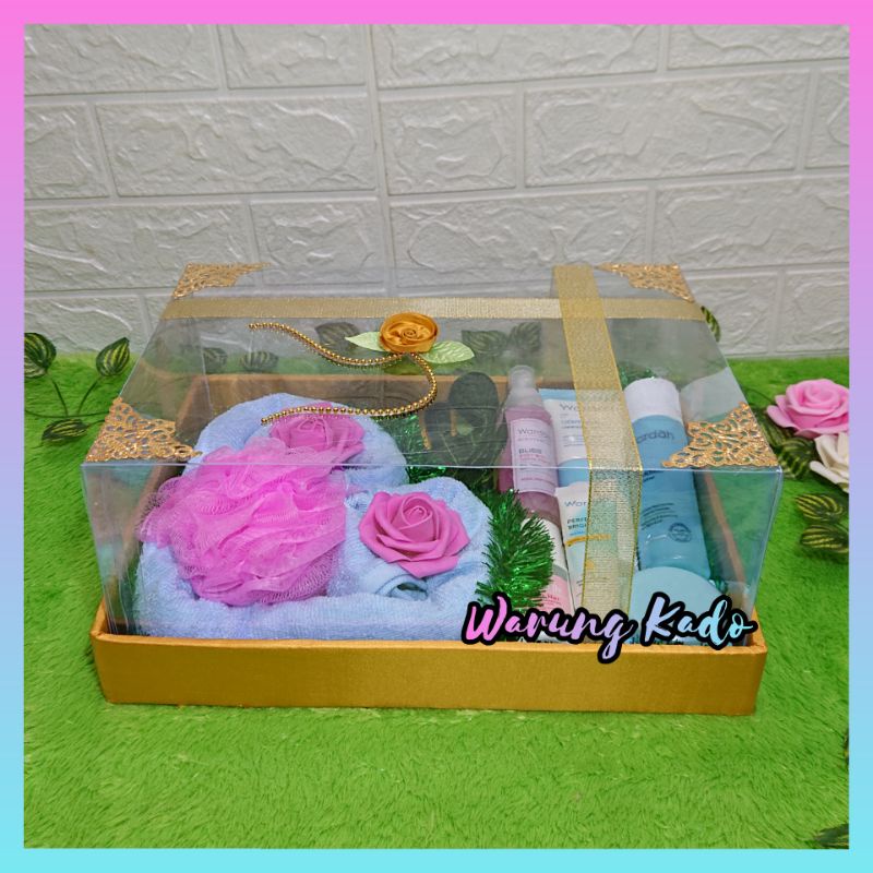 HANTARAN SESERAHAN NIKAH PAKET KOSMETIK MAKEUP WARDAH