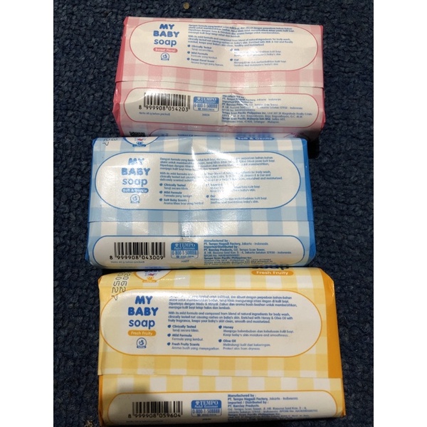 MY BABY Soap 60 gr Sabun Bayi Batangan