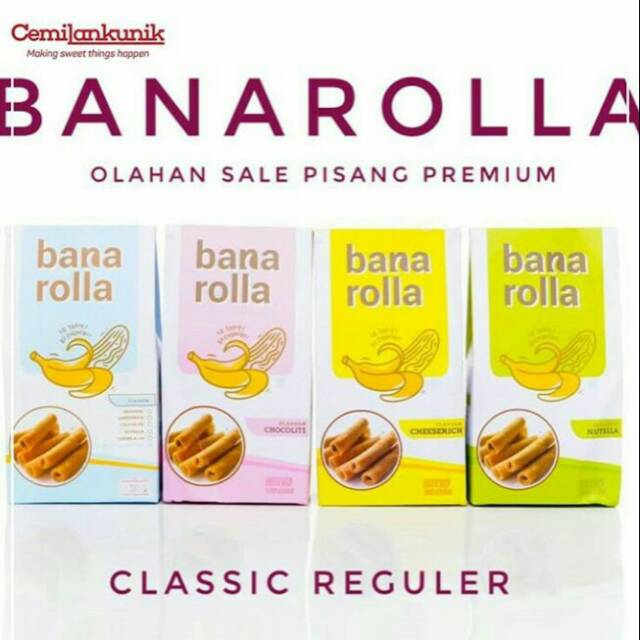 

Banarolla Gift Box Classic / Banarolla / olahan pisang / sale pisang