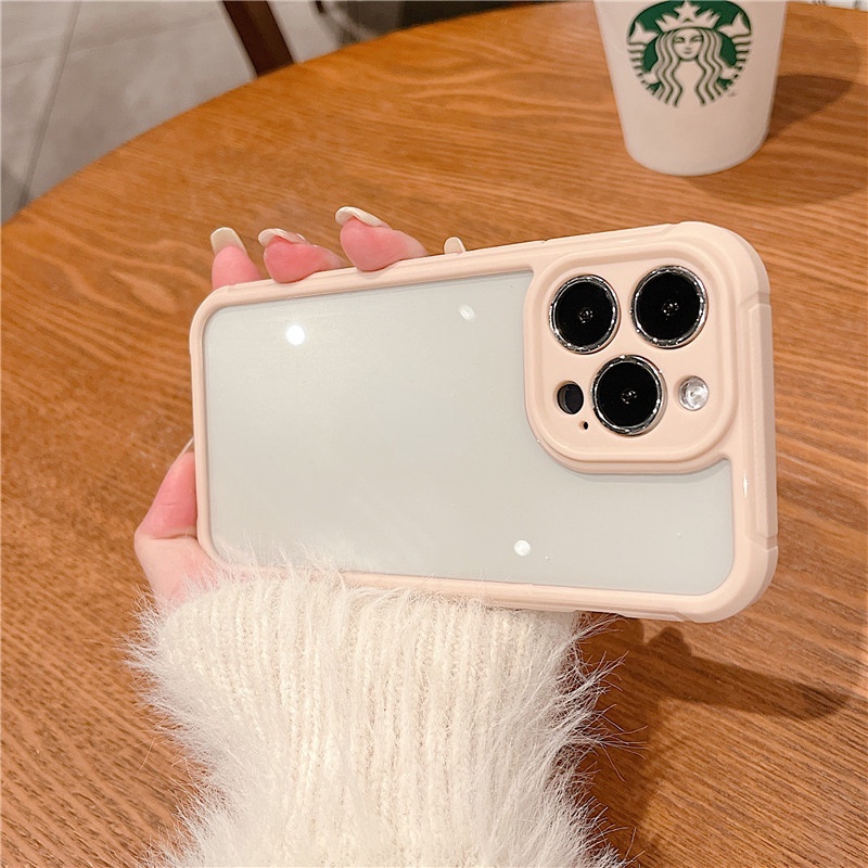 Alpine Soft Case Hp Transparan Tahan Goncangan Sangat Tipis Untuk iPhone 13 / 12 / 11promax / XS MAX