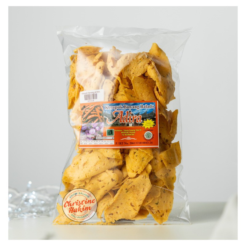

Kerupuk Bawang Balado Adira