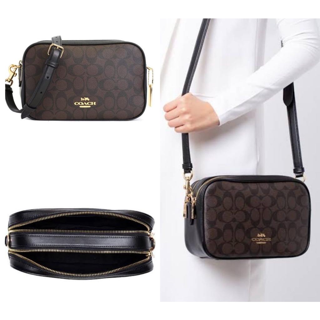 Coach Jes Crossbody In Signature Canvas Only 2 pcs