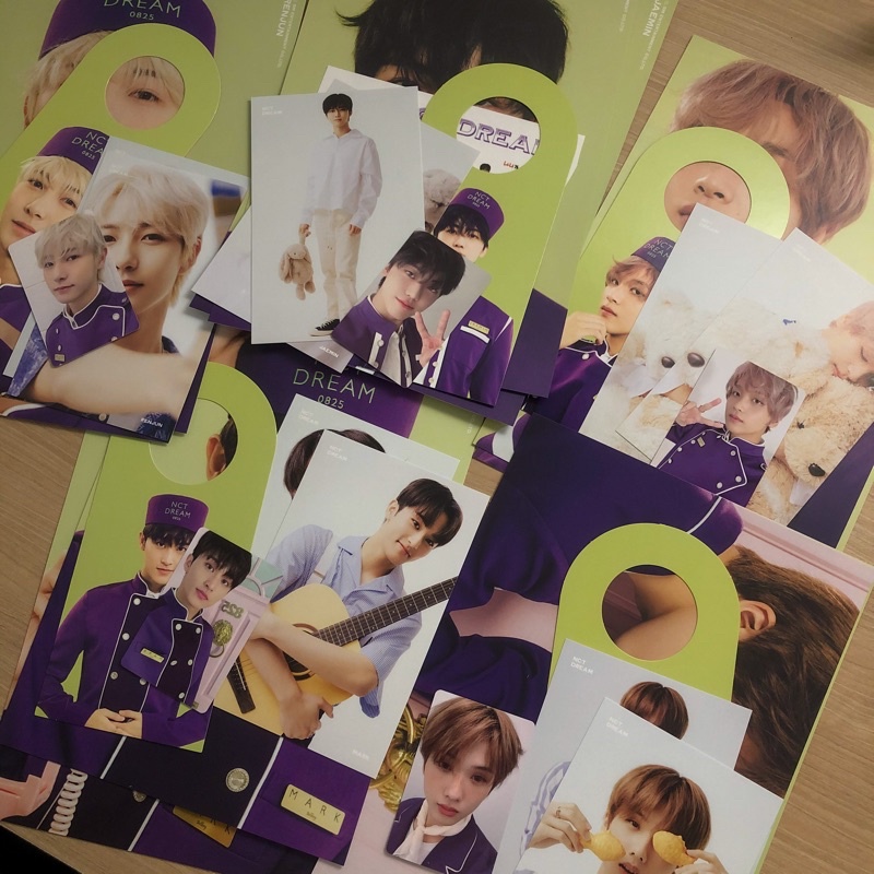 Season greeting sg22 nct dream set jaemin renjun mark haechan jisung mini brochure diary pc
